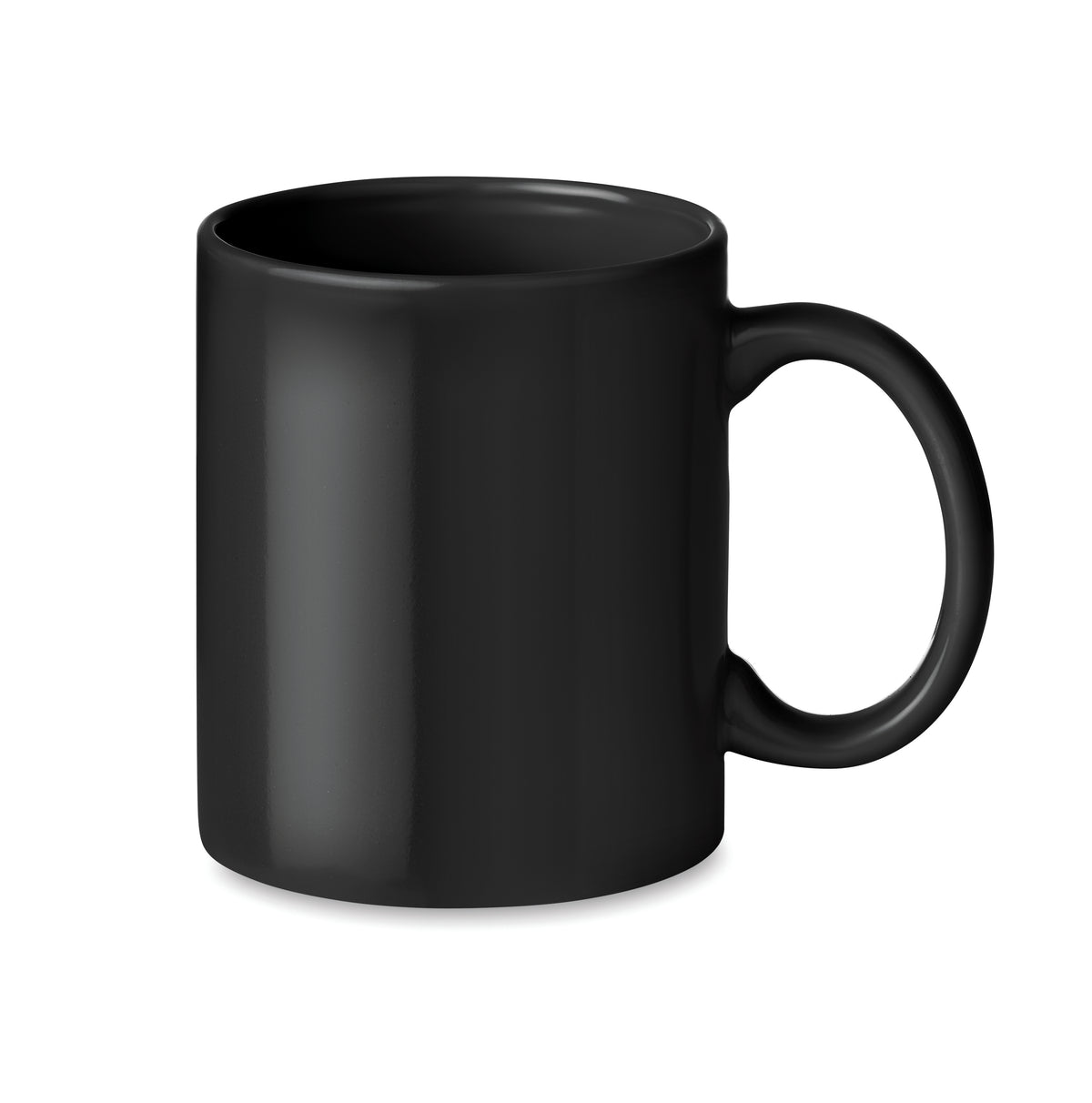DUBLIN TONE – Coloured ceramic mug 300ml – Black
