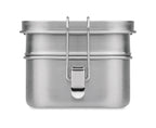 DOUBLE CHAN – Stainless steel lunch box – item picture back
