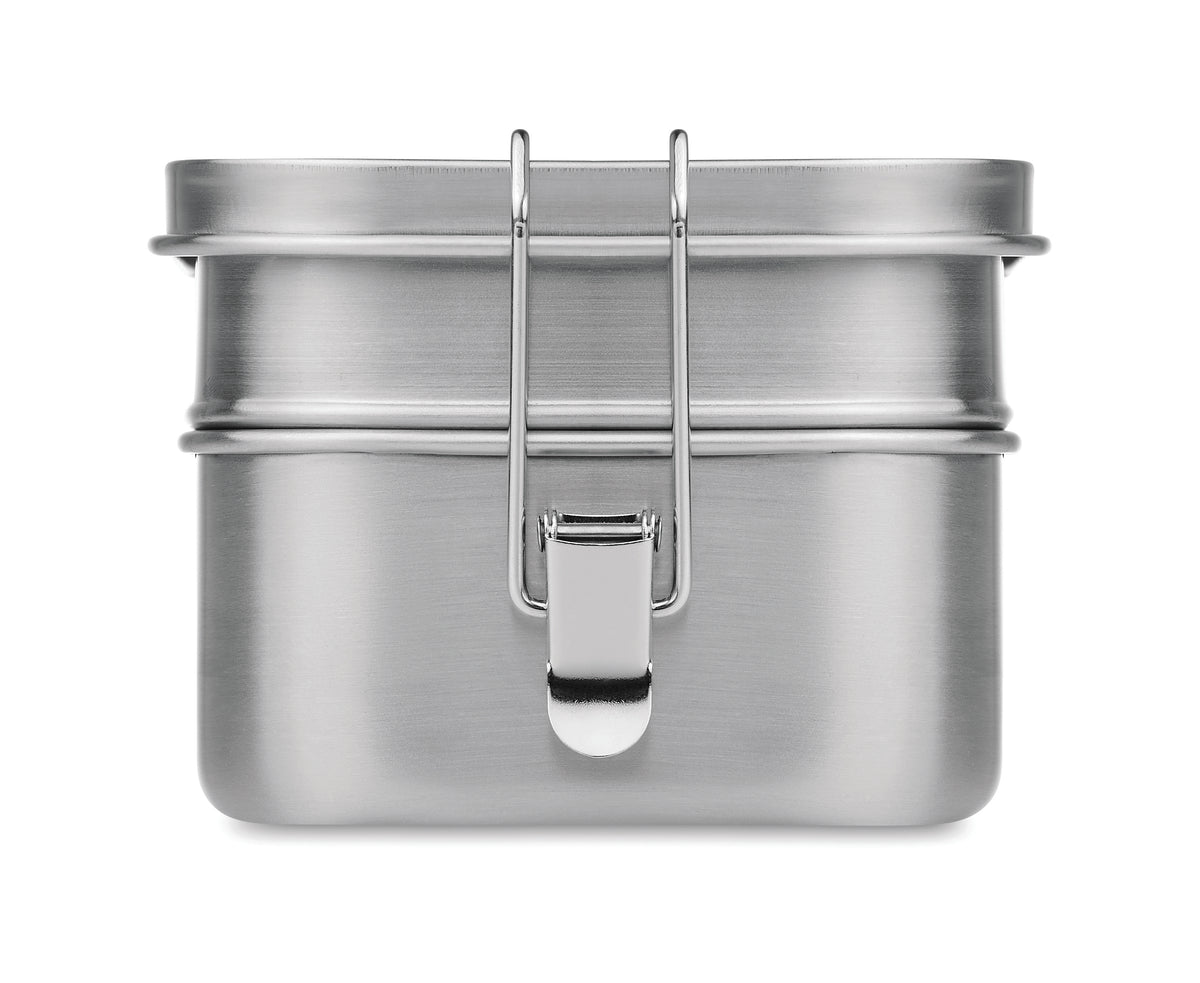 DOUBLE CHAN – Stainless steel lunch box – item picture back