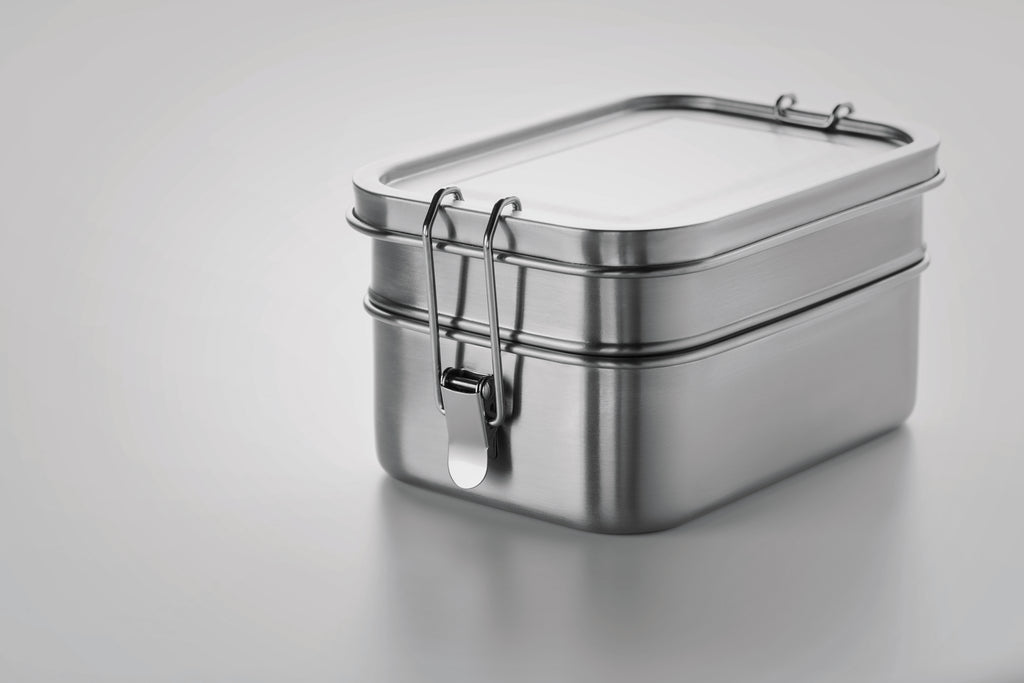 DOUBLE CHAN – Stainless steel lunch box – item detail picture