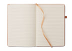 BAOBAB – Recycled PU A5 lined notebook – item picture open