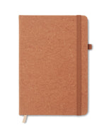 BAOBAB – Recycled PU A5 lined notebook – item picture side