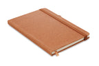 BAOBAB – Recycled PU A5 lined notebook – Brown