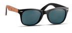 PALOMA – Sunglasses with cork arms – Black