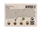 GROW ME – Grass/seed paper memo pad – item picture back