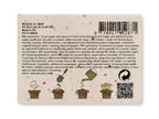 GROW ME – Grass/seed paper memo pad – item picture back