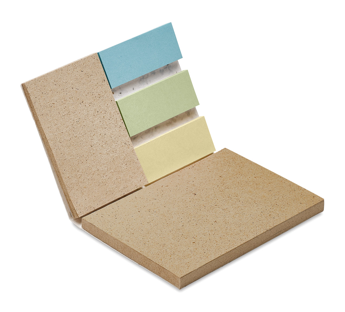 GROW ME – Grass/seed paper memo pad – item picture open