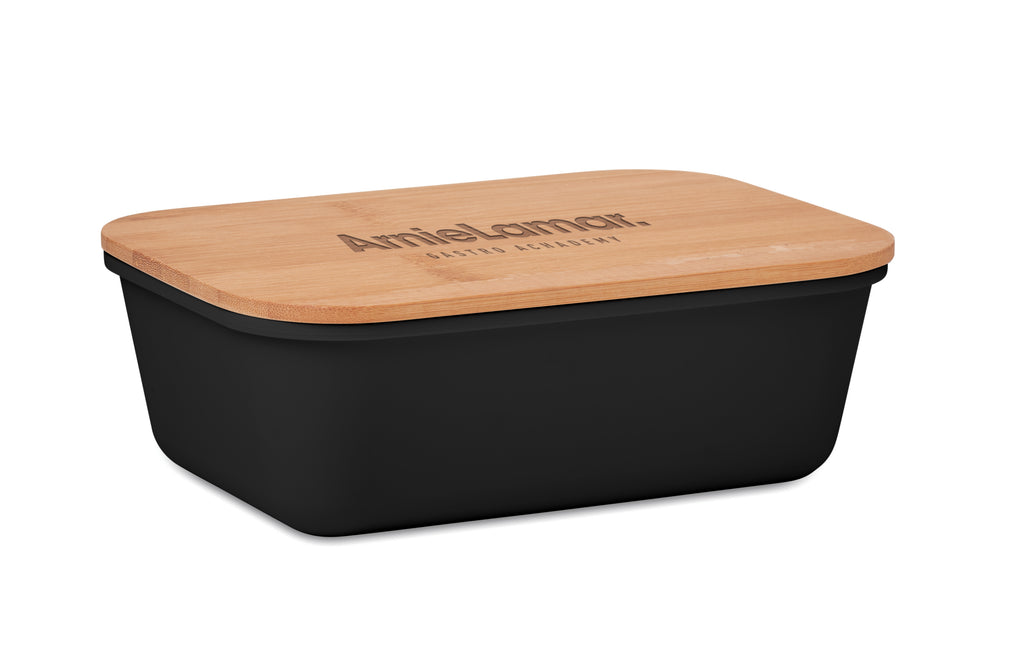 THURSDAY – Lunch box with bamboo lid – item picture printed