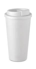 TUESDAY – Double wall tumbler 450 ml – White