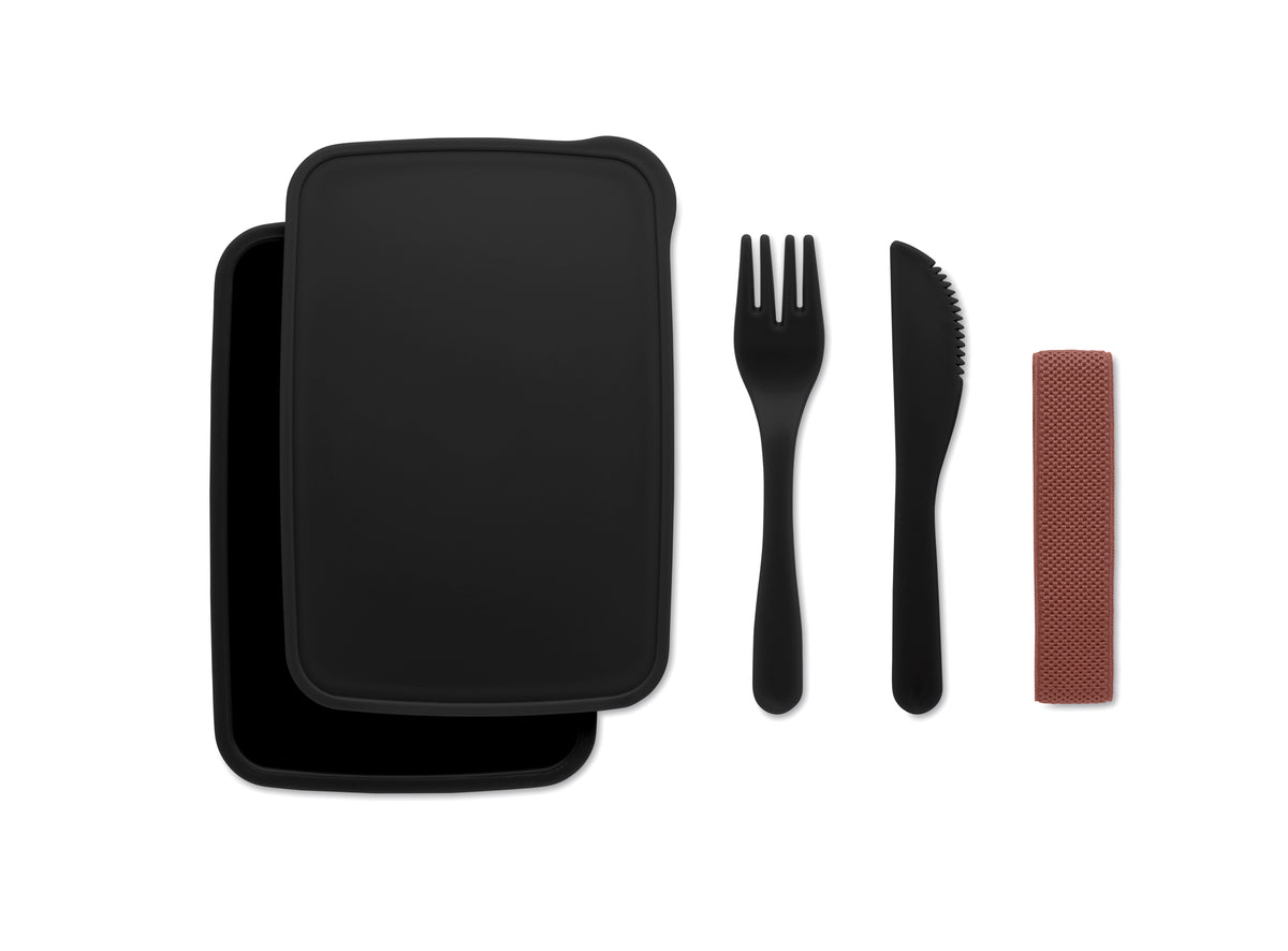 SUNDAY – Lunch box with cutlery – item picture top