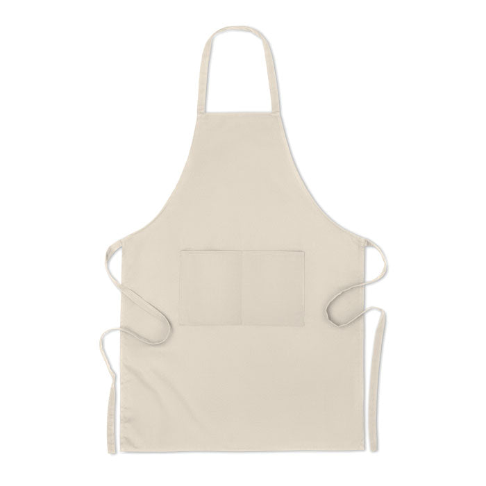 RAIPUR – Organic cotton apron 200 gr/m² – Beige
