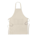 RAIPUR – Organic cotton apron 200 gr/m² – Beige