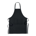 RAIPUR COLOUR – Organic cotton apron 200 gr/m² – Black