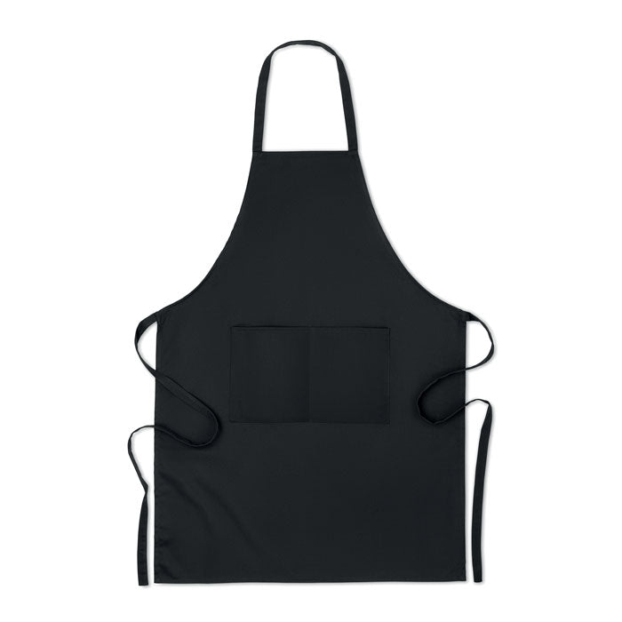 RAIPUR COLOUR – Organic cotton apron 200 gr/m² – Black