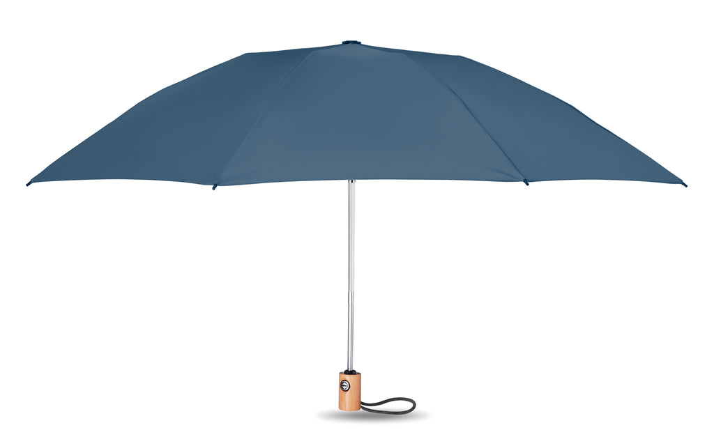 LEEDS – 23 inch 190T RPET umbrella – Blue