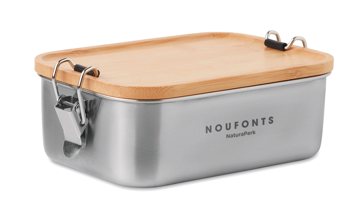 SONABOX – Stainless steel lunch box 750ml – item picture printed