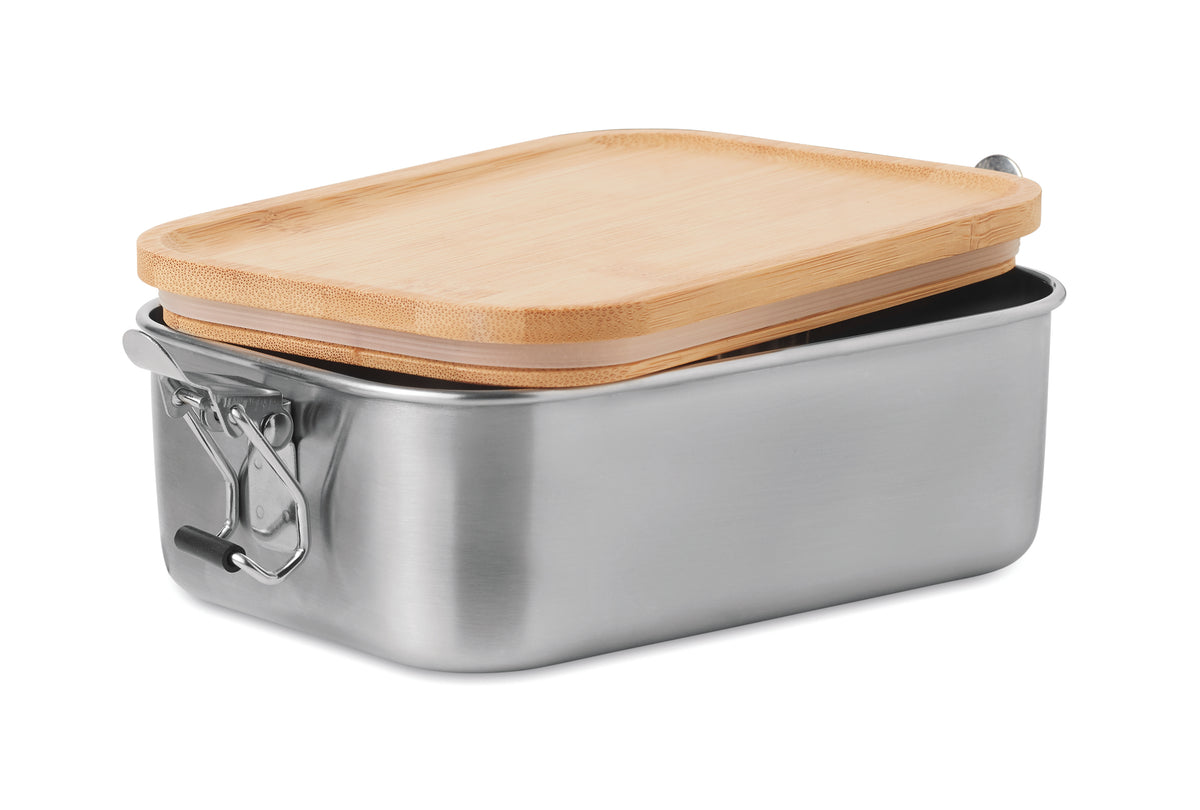 SONABOX – Stainless steel lunch box 750ml – item picture side