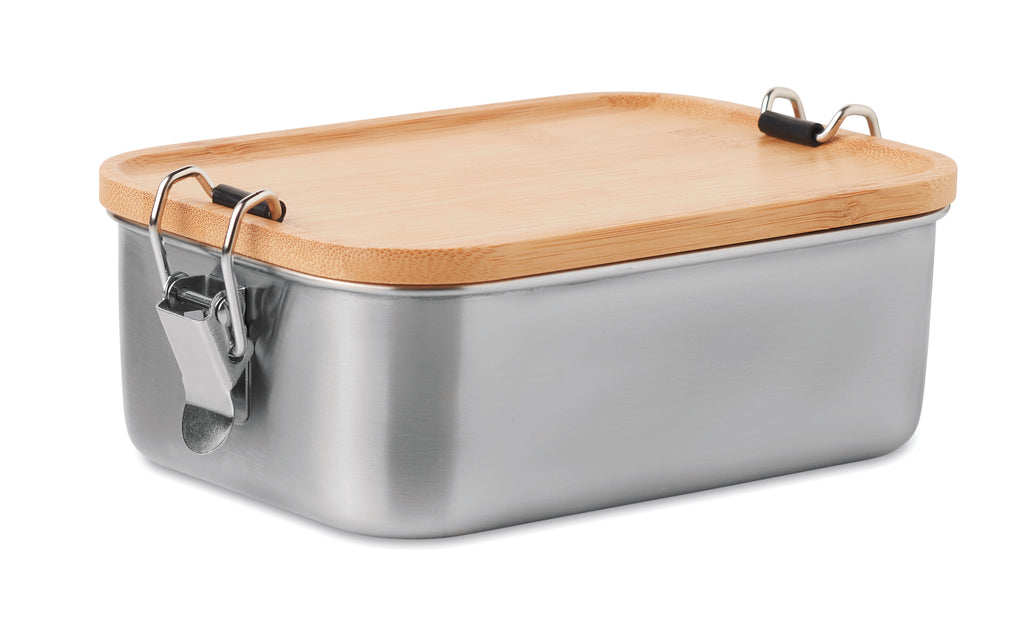 SONABOX – Stainless steel lunch box 750ml – Wood