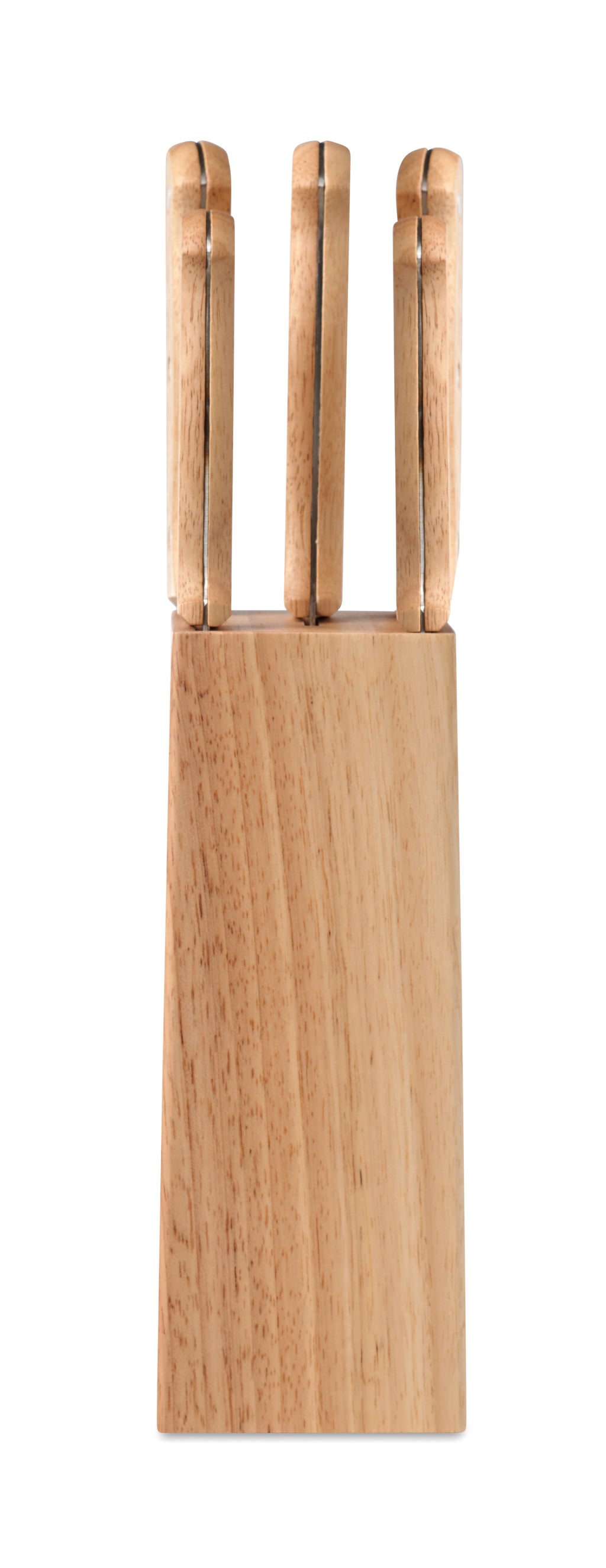 GOURMET – 5 piece knife set in base – item picture back