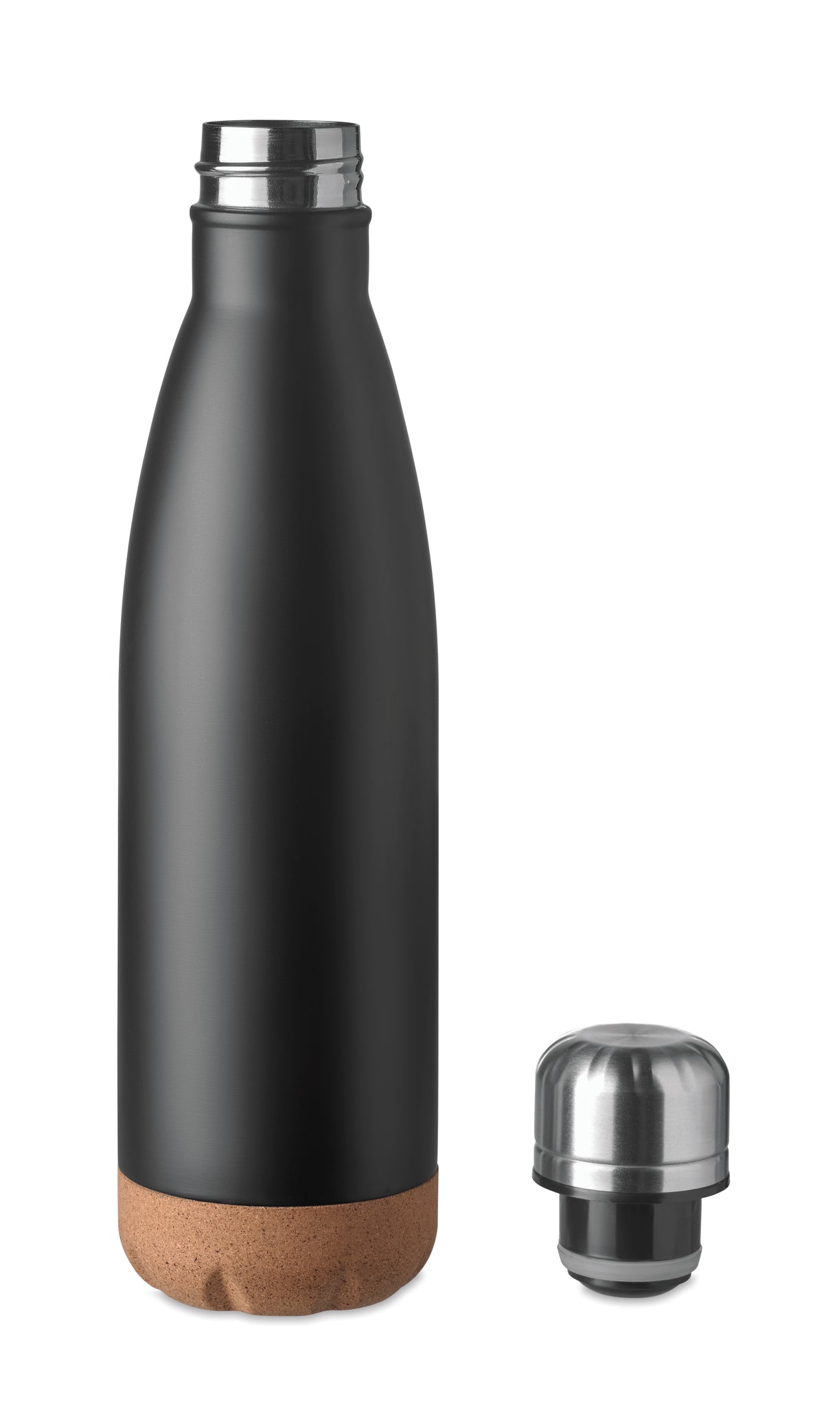 ASPEN CORK – Double wall bottle 500 ml – item picture side