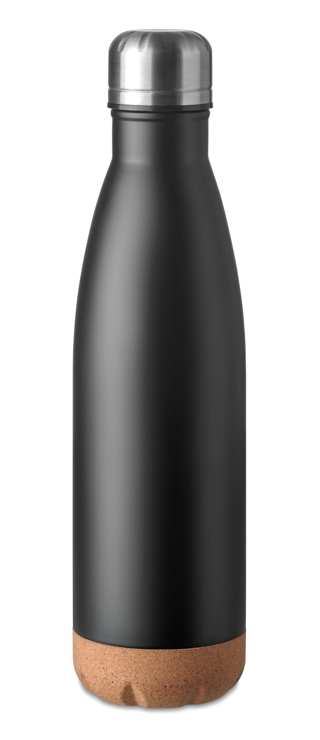ASPEN CORK – Double wall bottle 500 ml – Black