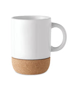 SUBCORK – Sublimation mug with cork base – White