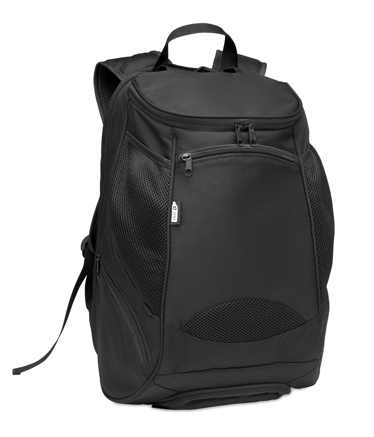 OLYMPIC – 600D RPET sports rucksack – Black