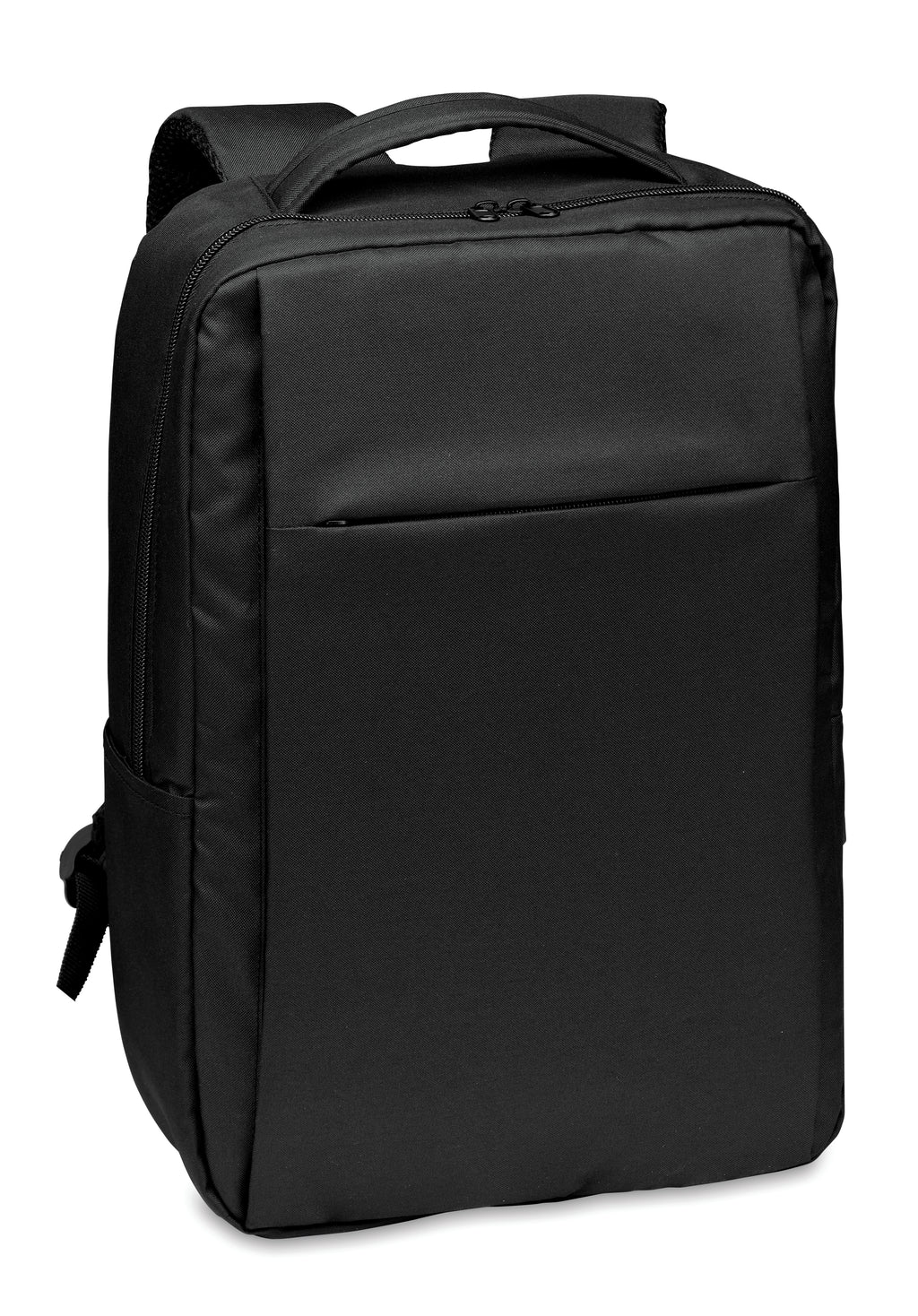 SEOUL – Laptop backpack in 300D RPET – Black