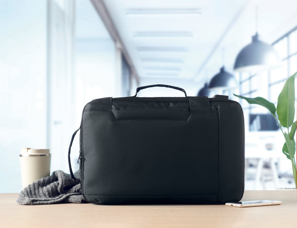 SINGAPORE – Laptop backpack in 300D RPET – item ambiant picture