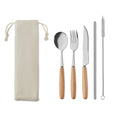 CUSTA SET – Cutlery set stainless steel – Beige