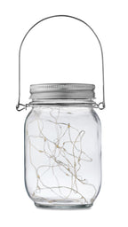 POT LAMP – Solar mason jar outdoor lamp – item picture back