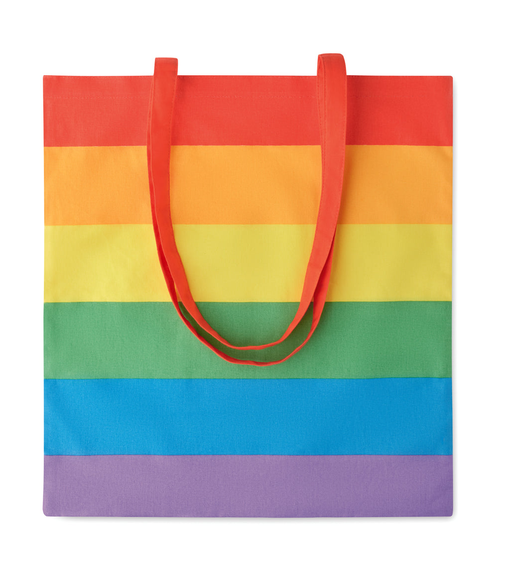 BOREALIS – 200 gr/m² cotton shopping bag – Multicolour