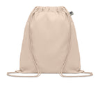 YUKI – Organic cotton drawstring bag – Beige