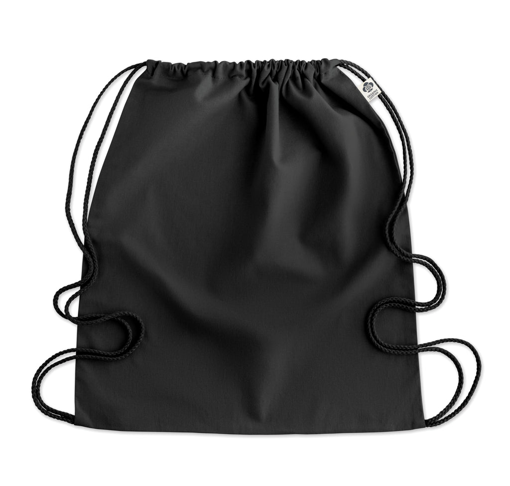YUKI COLOUR – Organic cotton drawstring bag – item picture top