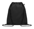 YUKI COLOUR – Organic cotton drawstring bag – Black