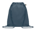 YUKI COLOUR – Organic cotton drawstring bag – Blue