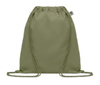 YUKI COLOUR – Organic cotton drawstring bag – Green