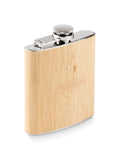 HIPHIP – Bamboo slim hip flask 170ml – Beige