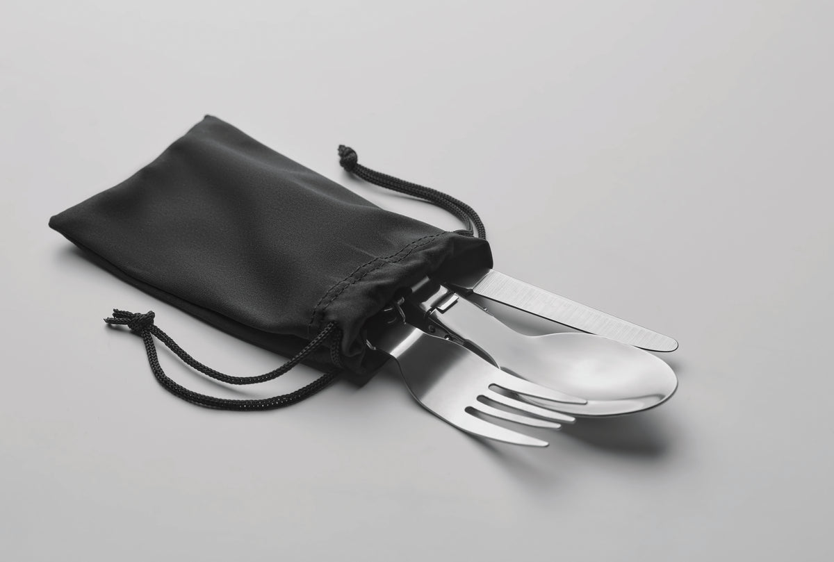 STAPI SET – 3-piece camping cutlery set – item detail picture