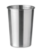 BONGO – Stainless Steel cup 350ml – Matt Silver