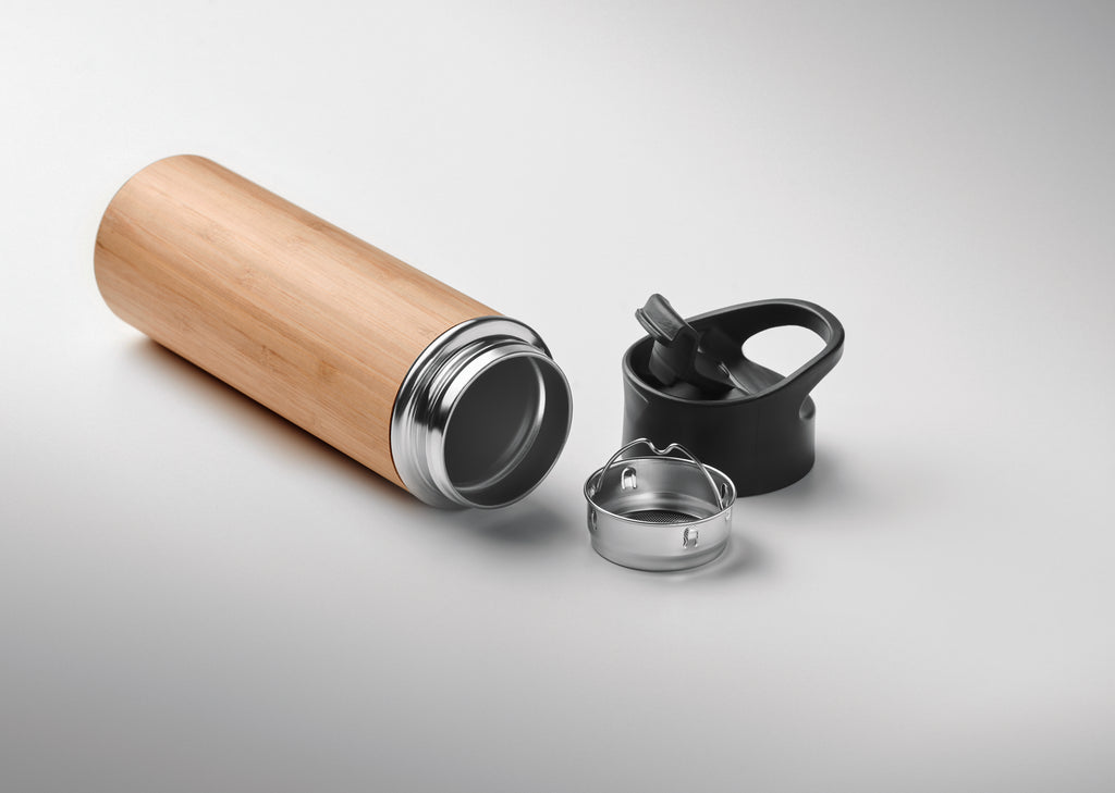 NANDA – Double wall bamboo flask 450ml – item detail picture