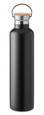 HELSINKI LARGE – Double wall flask 1L – Black