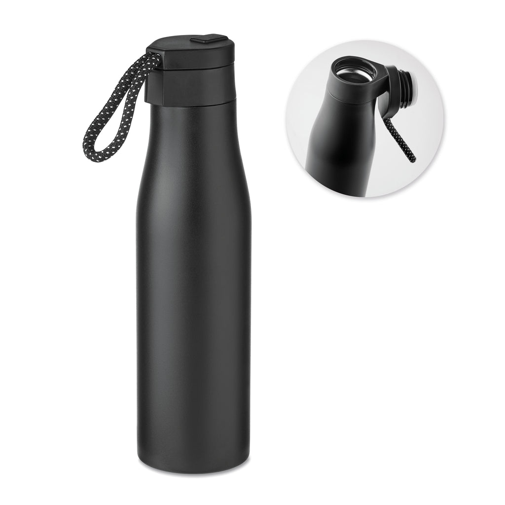 URSUS – Double wall flask 600ml – Black