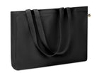 RESPECT COLOURED – Canvas Recycled bag 280 gr/m² – Black