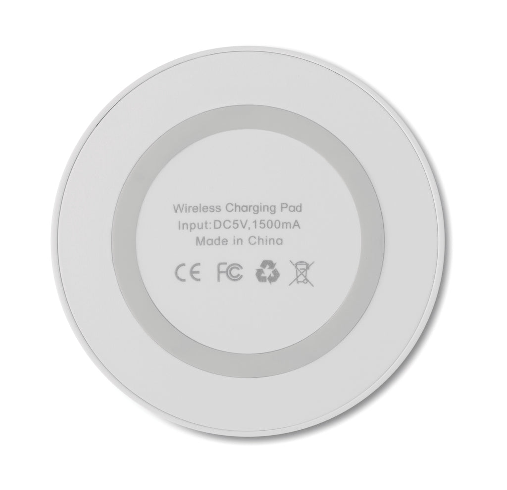 WIRELESS PLATO + – Small wireless charger 15W – item picture back
