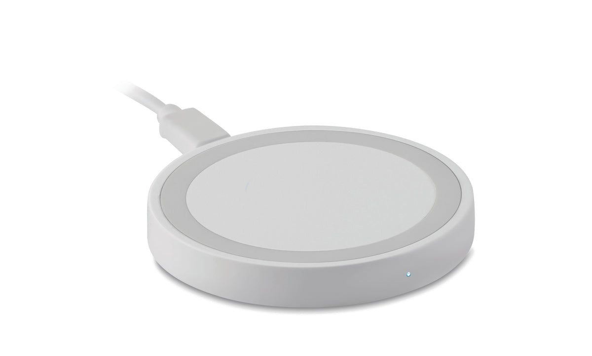 WIRELESS PLATO + – Small wireless charger 15W – White