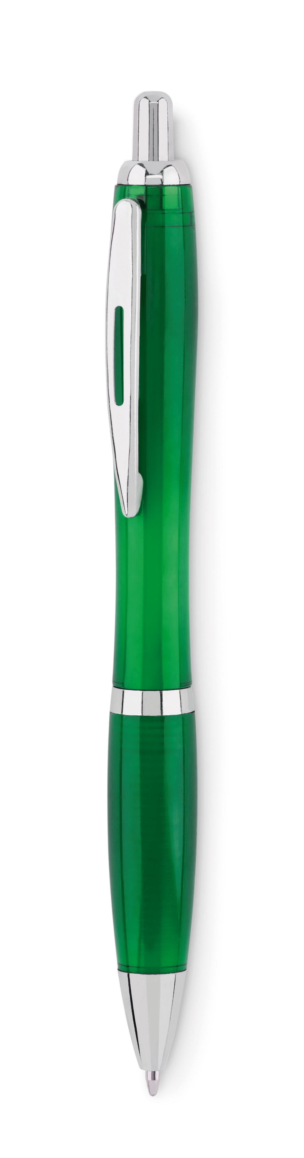 RIO RPET – Ball pen in RPET – Transparent Green