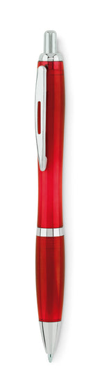 RIO RPET – Ball pen in RPET – Transparent Red