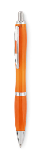 RIO RPET – Ball pen in RPET – Transparent Orange