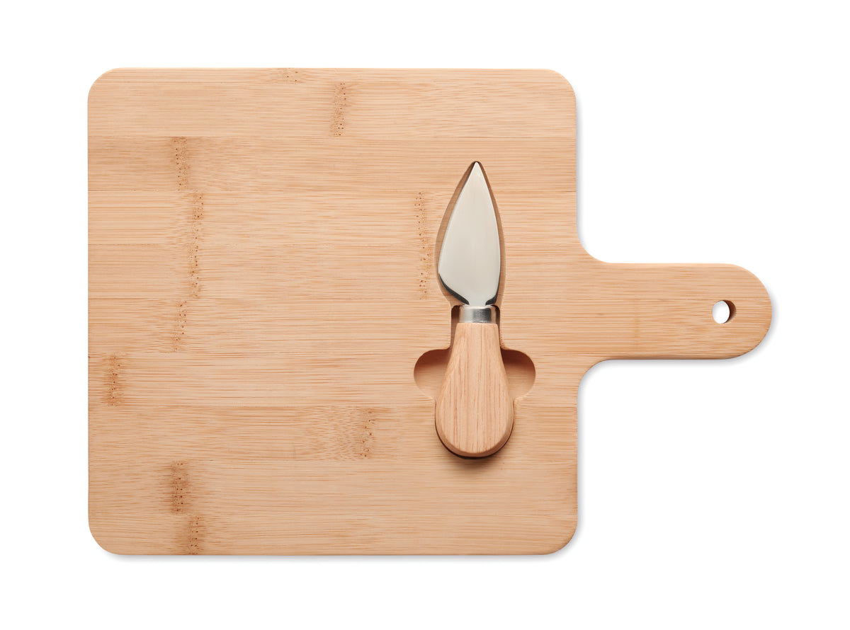 DARFIELD – Cheese board set in bamboo – item picture back